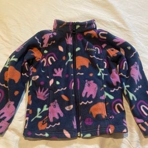 Girls Columbia Fleece Jacket